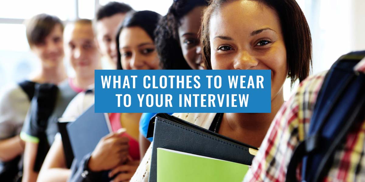 uni interview clothes