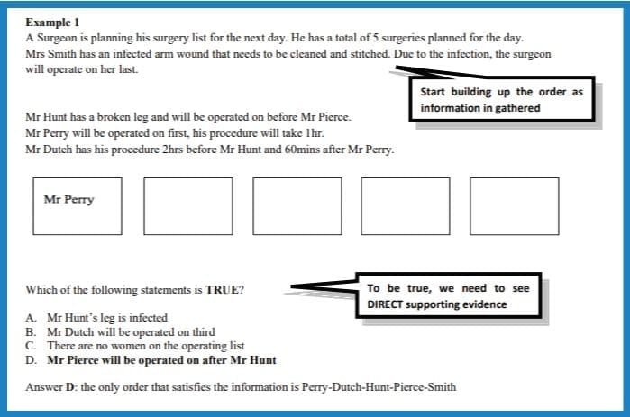 decision makng question and answer