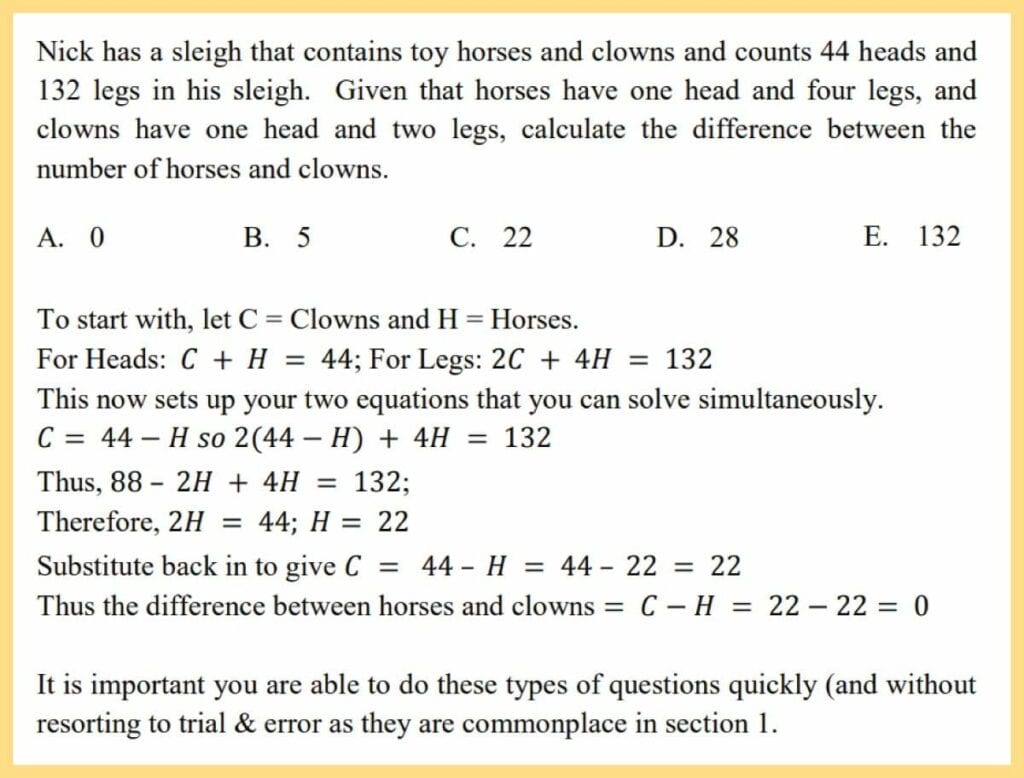 equations converted from prose to equation