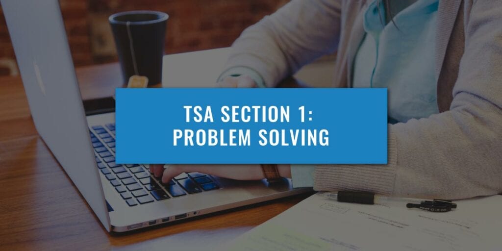 tsa problem solving tips