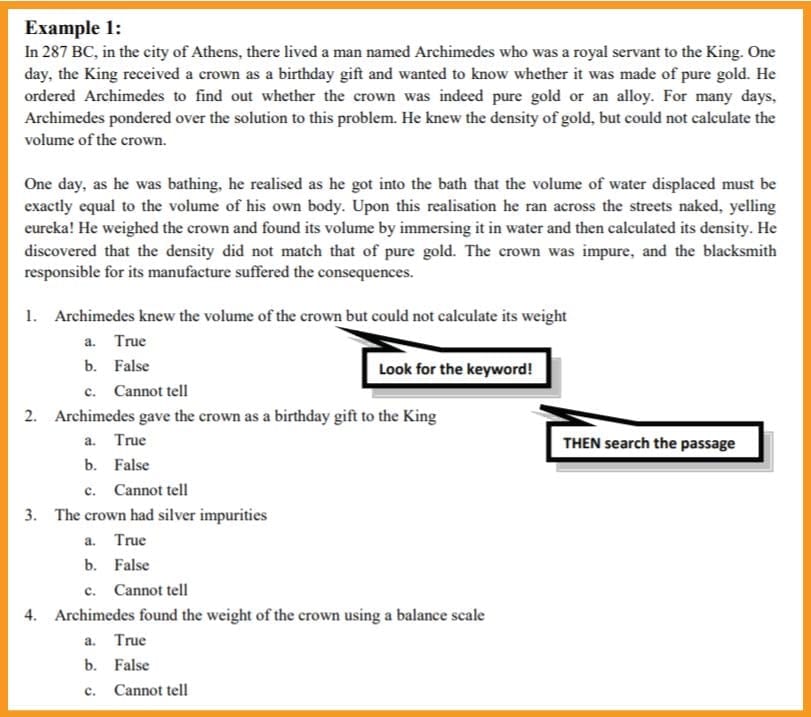 verbal reasoning typical question