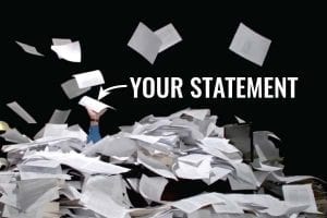 outstandning personal statement