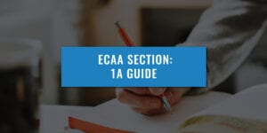 ecca-section-1a-guide