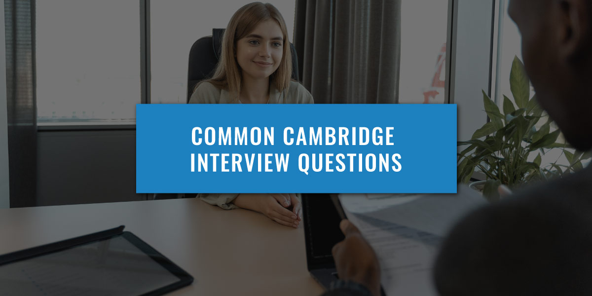 cambridge english phd interview