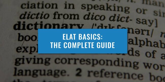 ELAT Basics Guide
