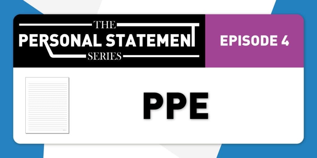 personal statement ppe examples