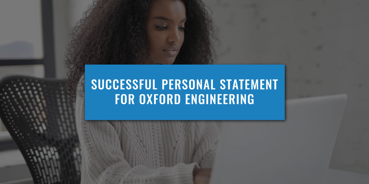personal statement engineering oxford