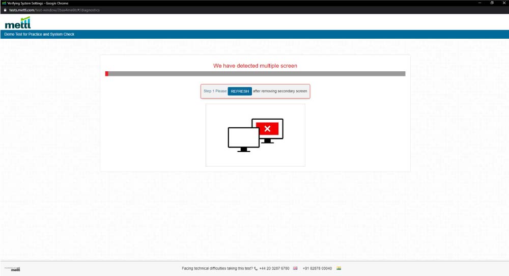 mettl-admissions-test-online-system