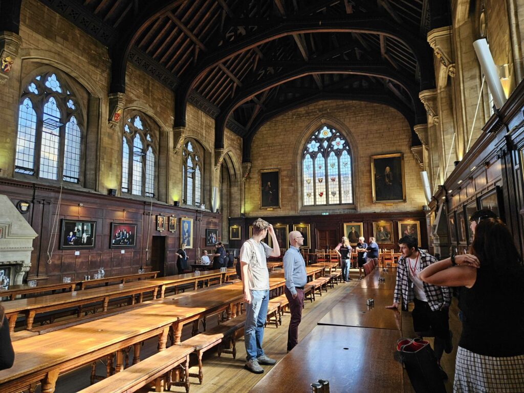 Balliol College Hall Interior