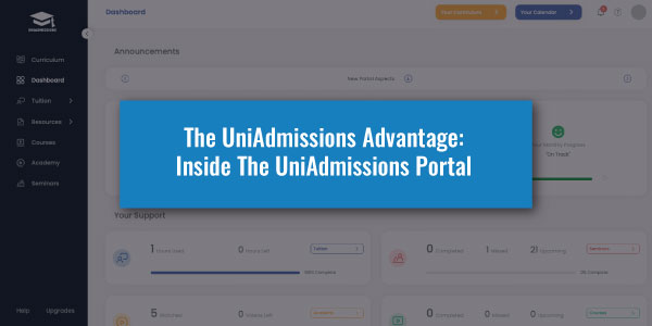 The UniAdmissions Advantage: Inside The UniAdmissions Portal