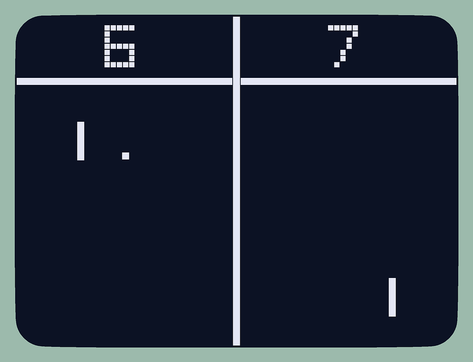 Pong Video Game Screenshot