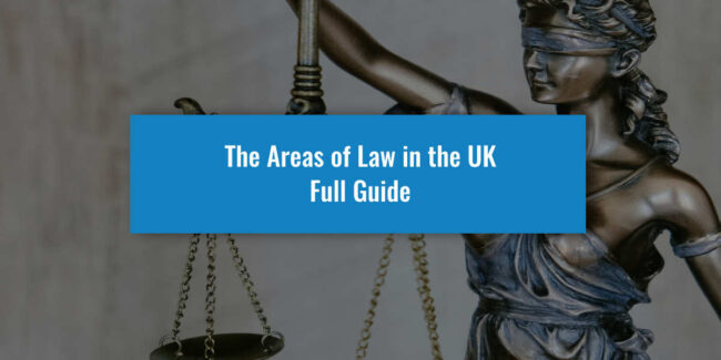 The areas of law in the UK