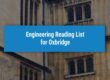 Engineering Reading List for Oxbridge - Blog Post