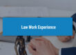 Law Work Experience