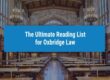Oxbridge Law Reading List