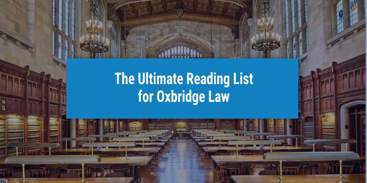 Oxbridge Law Reading List