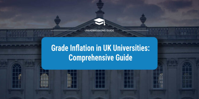 Grade inflation in UK universities